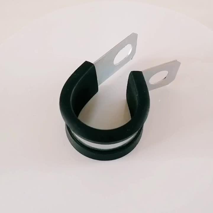 Feeder Cable Stainless Steel Rubber Coated Cushioned P Type Clips Buy