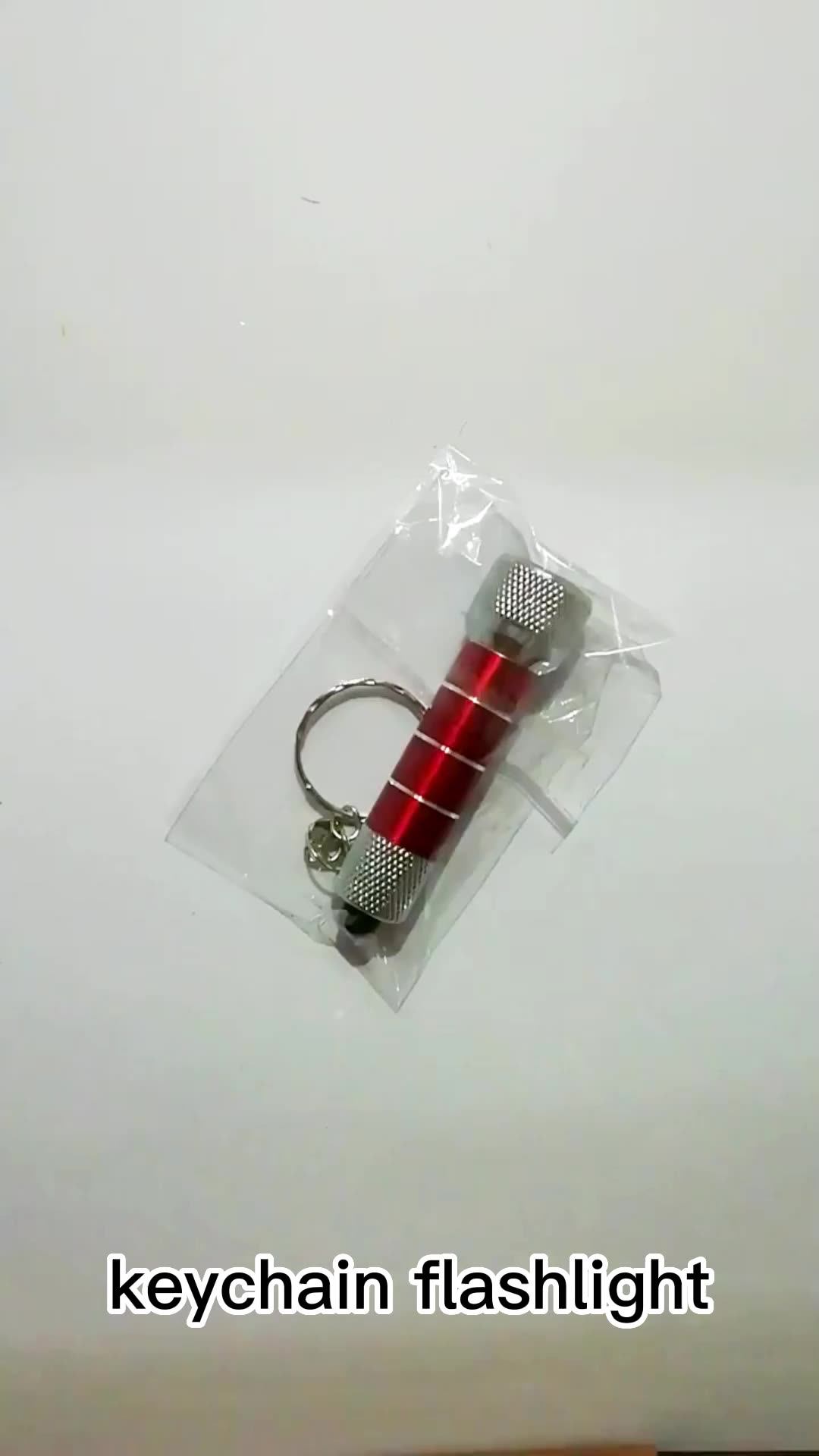 Tulov 6 mini torcia a LED – Mini torcia colorata – Torcia ricaricabile USB con portachiavi – Torcia a mano per bambini per compleanno bambini, campeggio, attività all'aperto, escursionismo