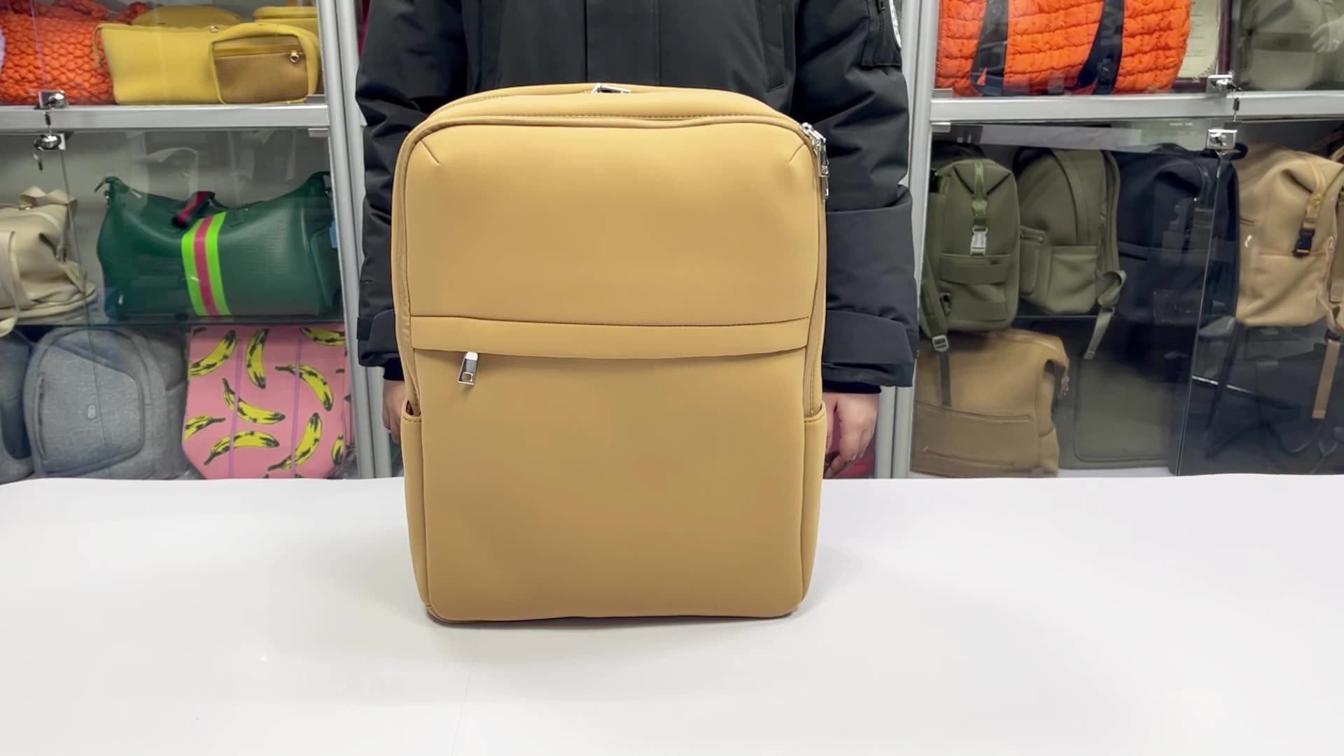 Custom Designer Neoprene Laptop Backpack Bags Man Backpacks High