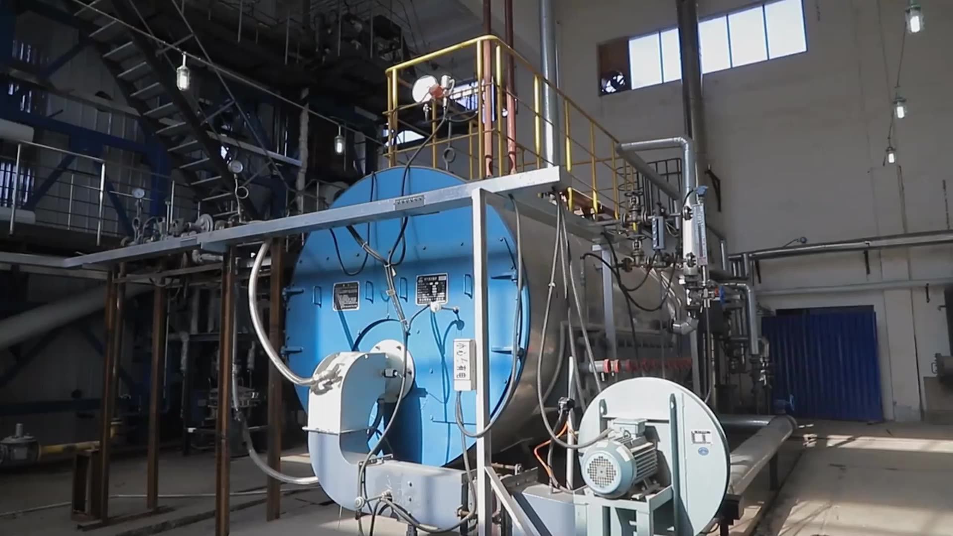 Low Pollution Combustion Wns Series Energy Saving Three Pass Corrugated