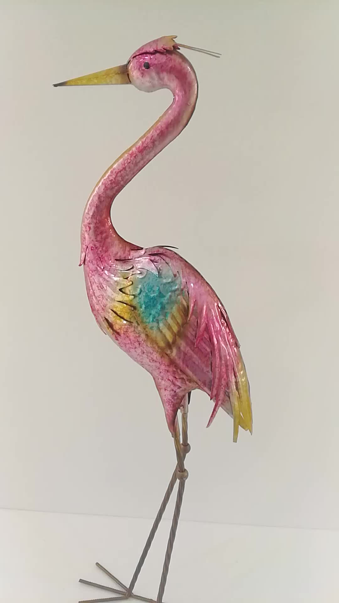 Decorative Crane Outdoor Metal Garden Art Wholesale Buy Outdoor Metal