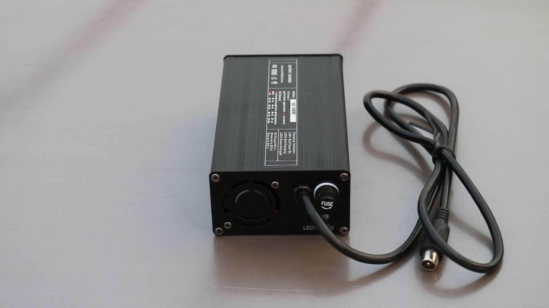 29.4v Electric Wheelchair Lithium Li Ion Battery Charger 24v 5a 25ah