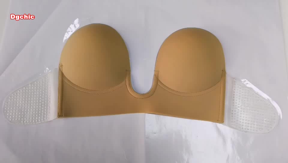 Fashion Bra Forms Party Bra Self Adhesive Push Up Backless Sticky