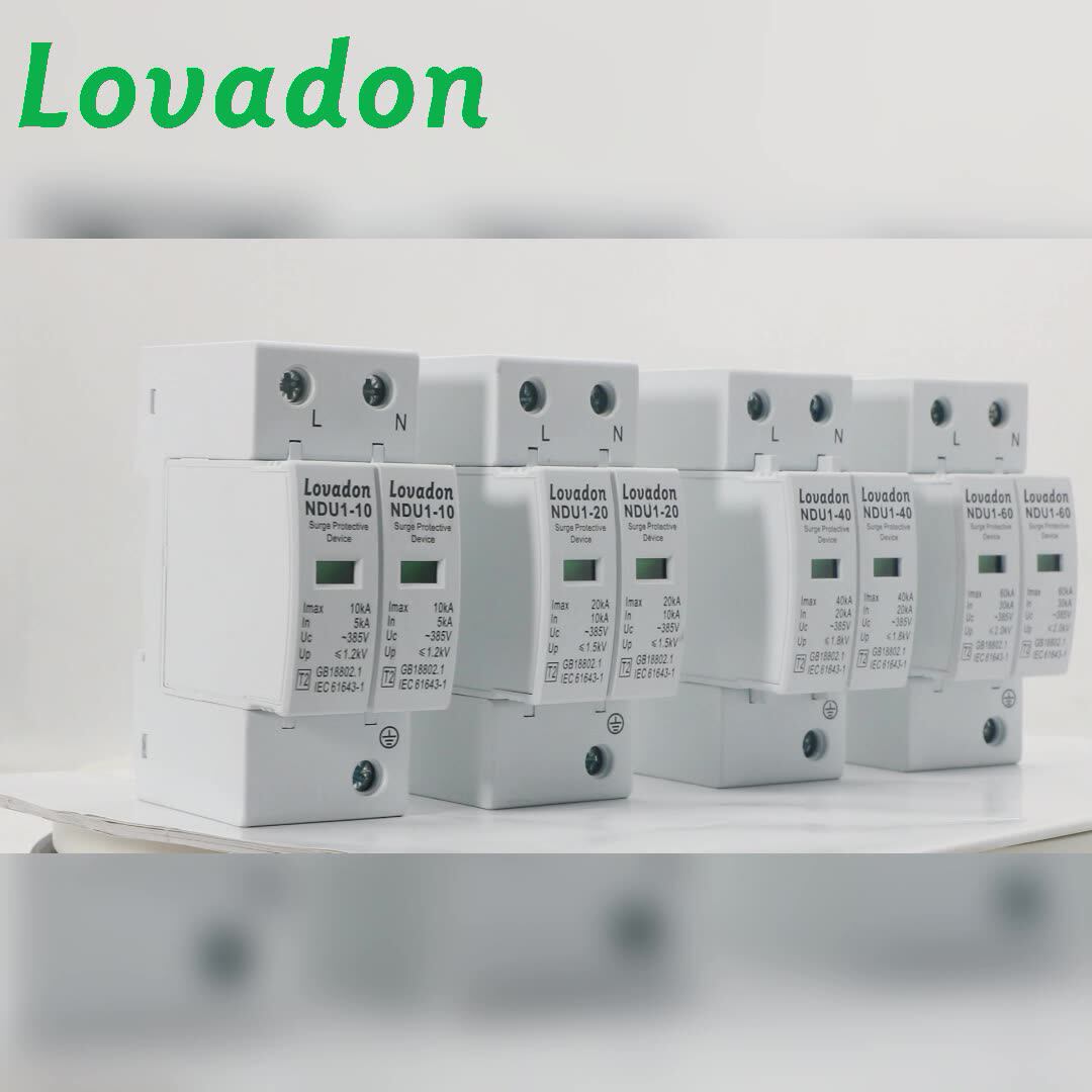 Ndu160 2p Surge Protector Voltage Protector Device Single Phase Ac Low