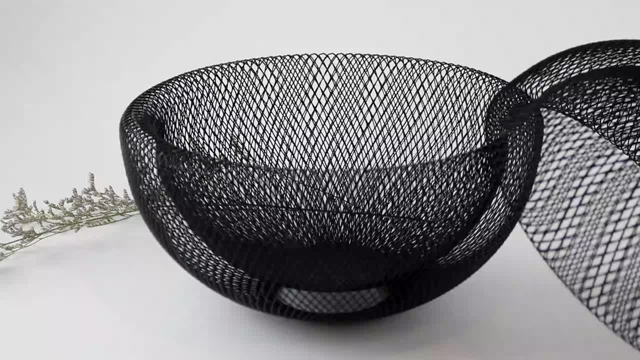 High Quality Kitchen Cooking Galvanized Wire Mesh Baskets Metal Wire