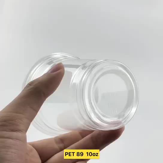 500ml 16 Oz Plastic Clear Juice Milk Tea Plastic Cup Wholesale Disposable Pet Drink Cup Buy