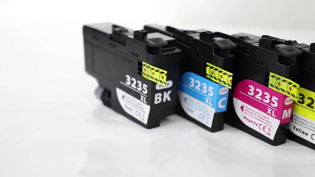 Bt Ink Cartridge Lc3233 For Brother Dcpj1100dw Mfcj1300 Printer Ink