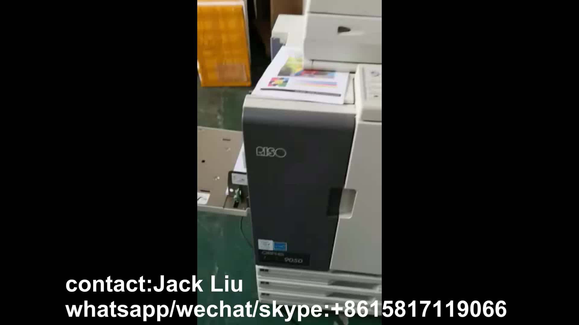 Risos Orphis 7150 Inkjet Printer With Finisher,The