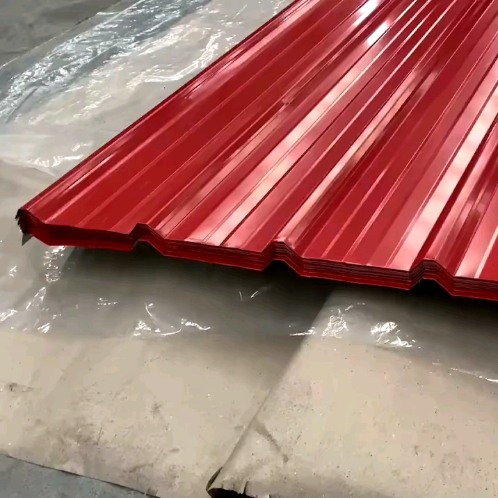 0.5mm Thick Roof Gi Corrugated Sheet Weight Types Of Roofing Iron