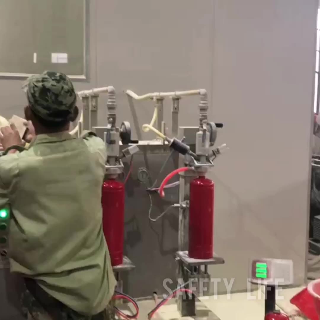 Automatic Dry Powder Fire Extinguisher Refilling Machine/fire