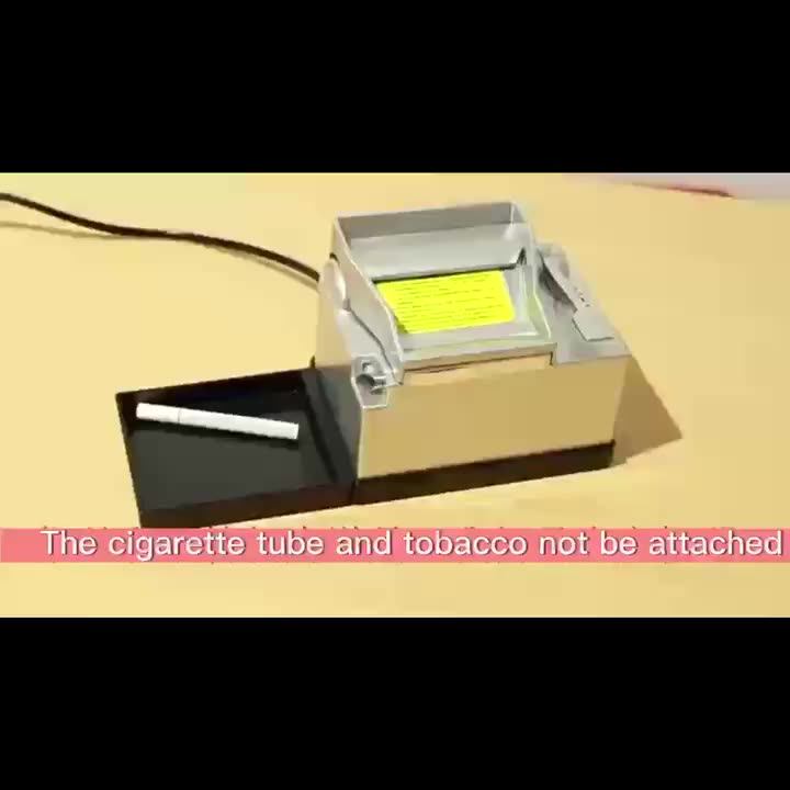 8 Mm Automatic Electric Adjustable Tube Filling Tobacco Injector Grind