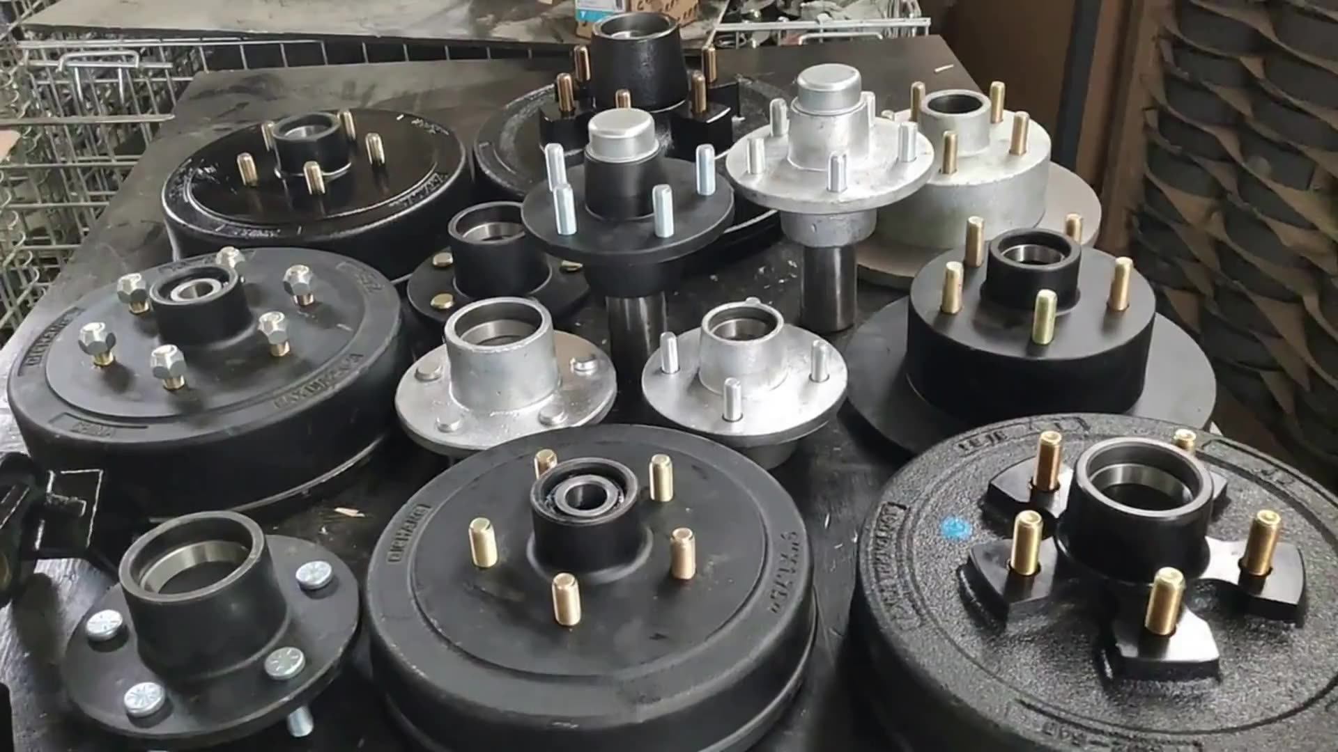 High Quality Light Duty Trailer Single Axle Kit Solid Square / Round