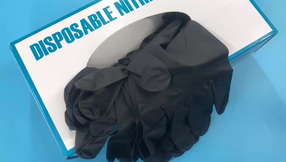 Custom Disposable Hairdressing Nitrile Gloves For Beauty