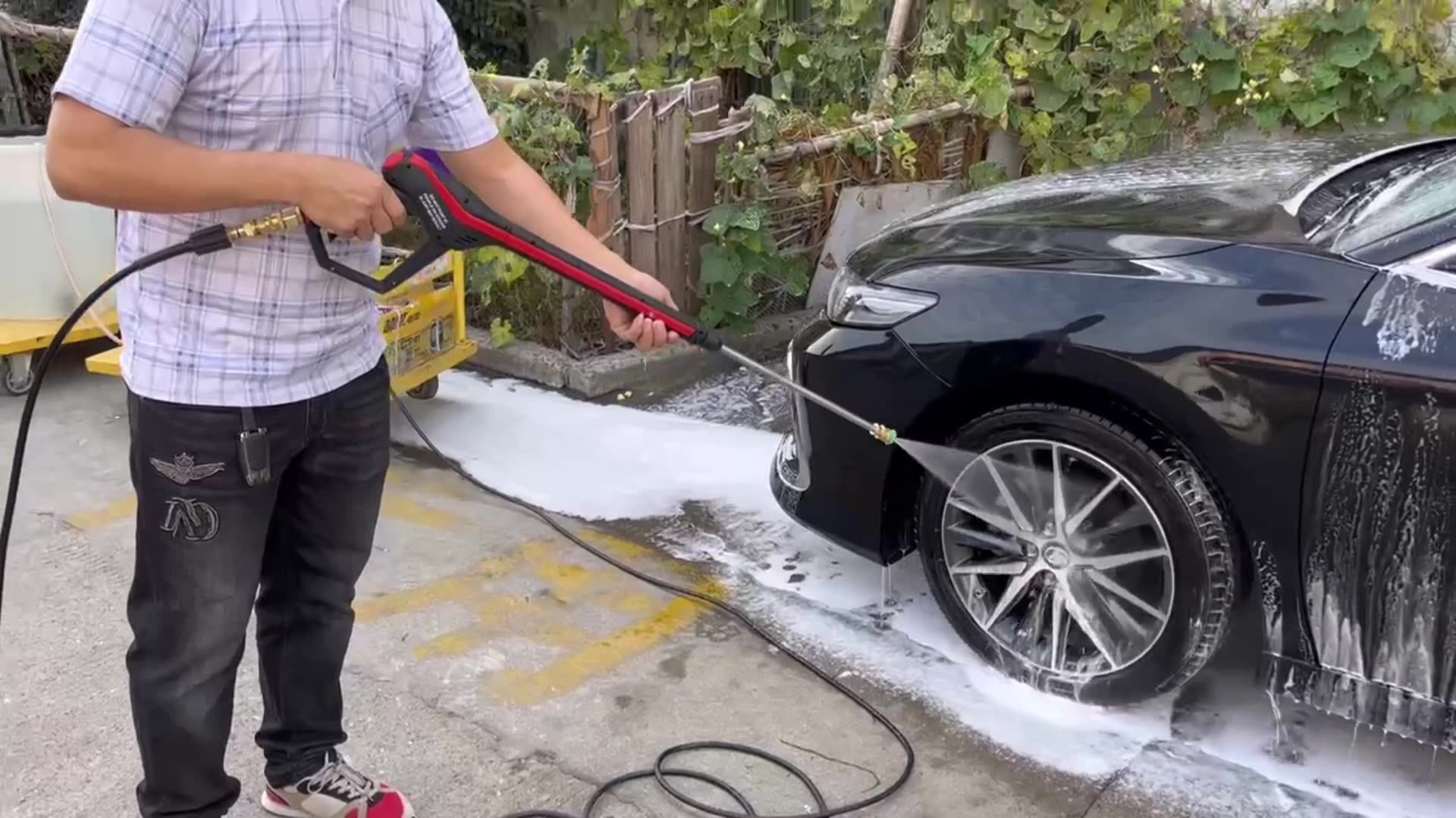 Sonlin 4000 Psi High Pressure Washer Gun Car Wash Pressure Gun Carwash