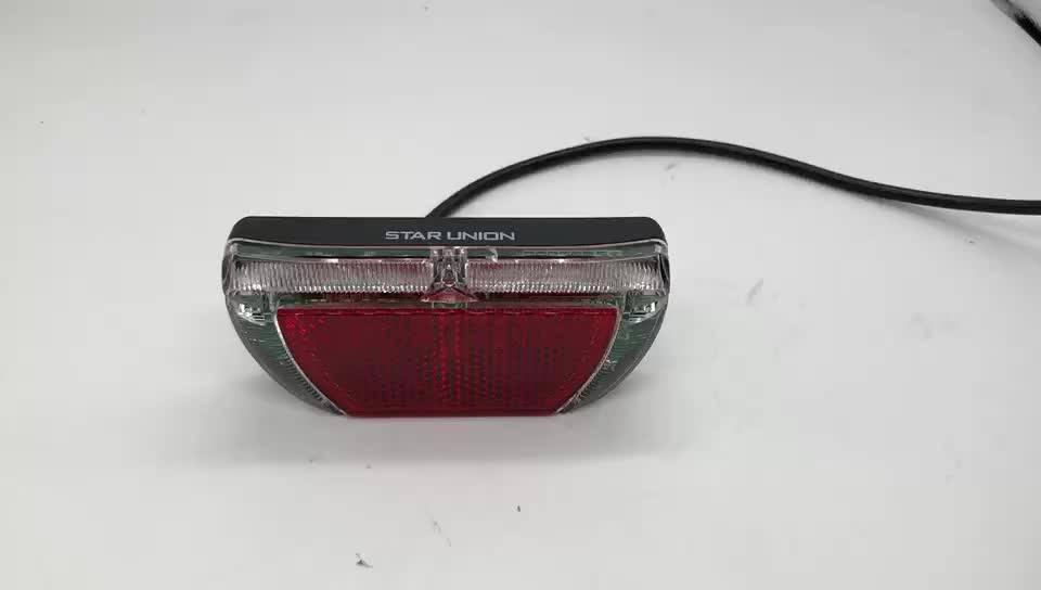 3v 2*aaa Battery,Dc 648v Bike Cycling Safety Warning Lamp Ce