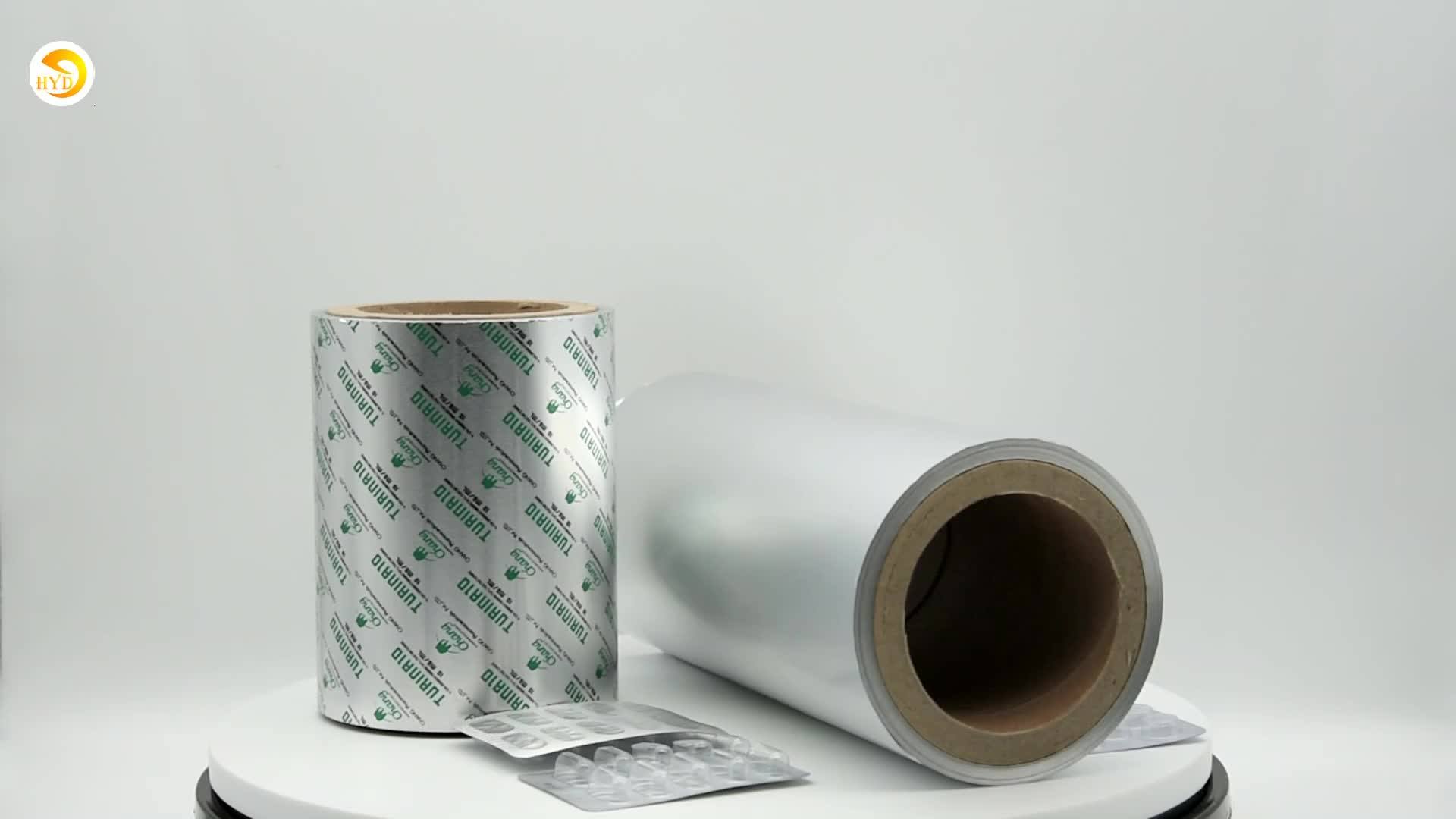 Push Through Aluminium Foil For Medical Packaging With Pvc/pvdc Buy