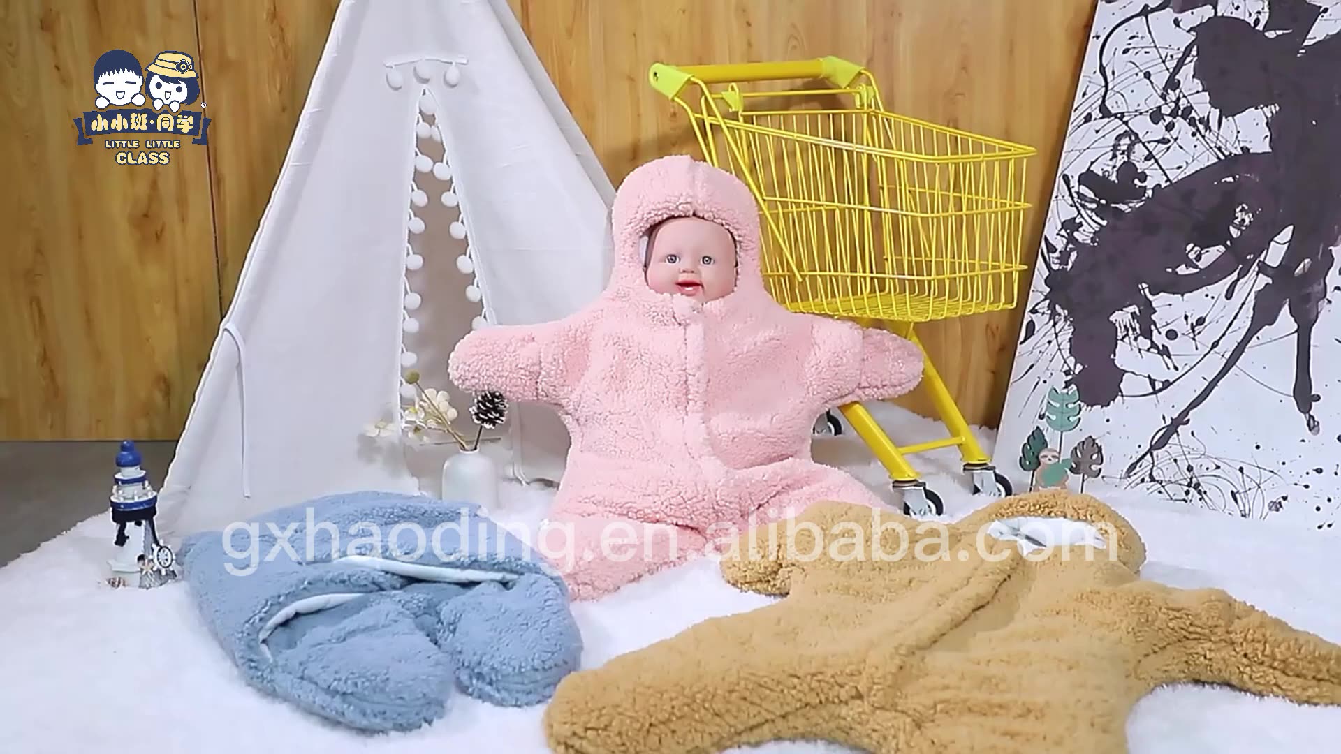 Newborn Baby Sleepsack Bag Jump Swaddling Newborn Baby Blanket Soft