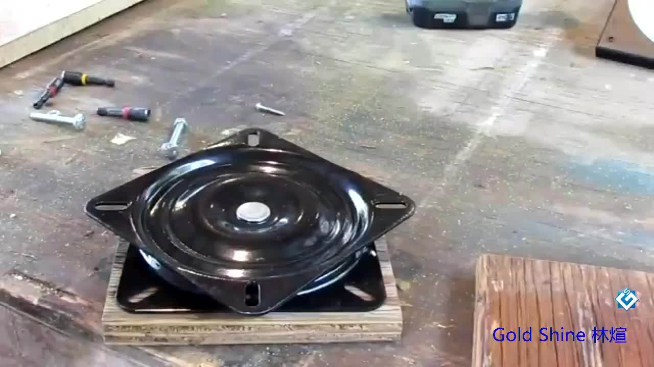 Heavy Duty Metal Ball Bearing Rotating 10 Inch 245mm Chair Parts Seat