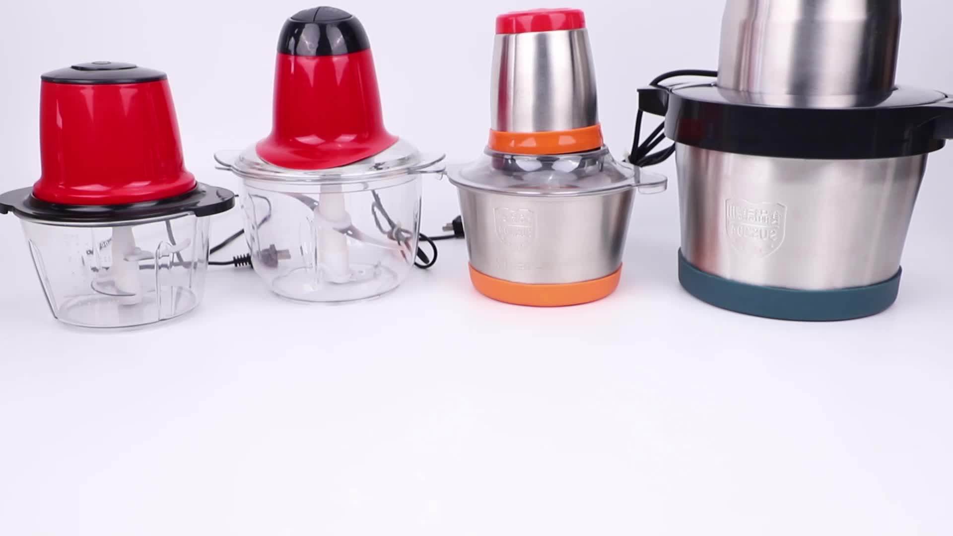 3l S.s Bowl Multipurpose Meat Grinders Choppers Buy Multipurpose