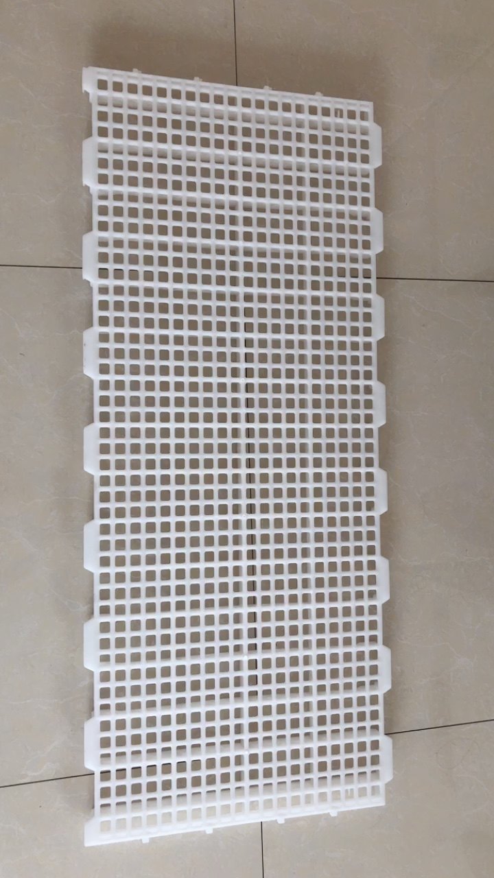 Poultry House White Slatted Grating Shed Slat Mesh Flooring Mat System