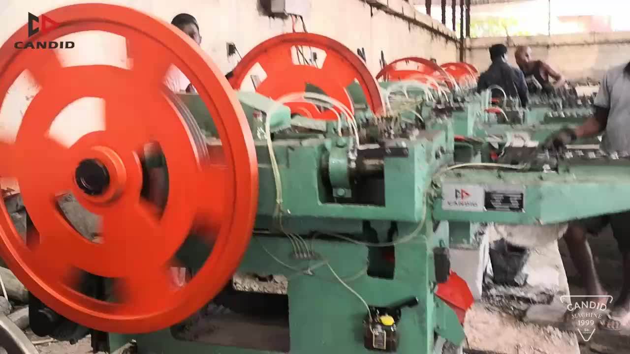 High Speed Cnc Automatic Steel Wire Roofing Nail Making Machine Price