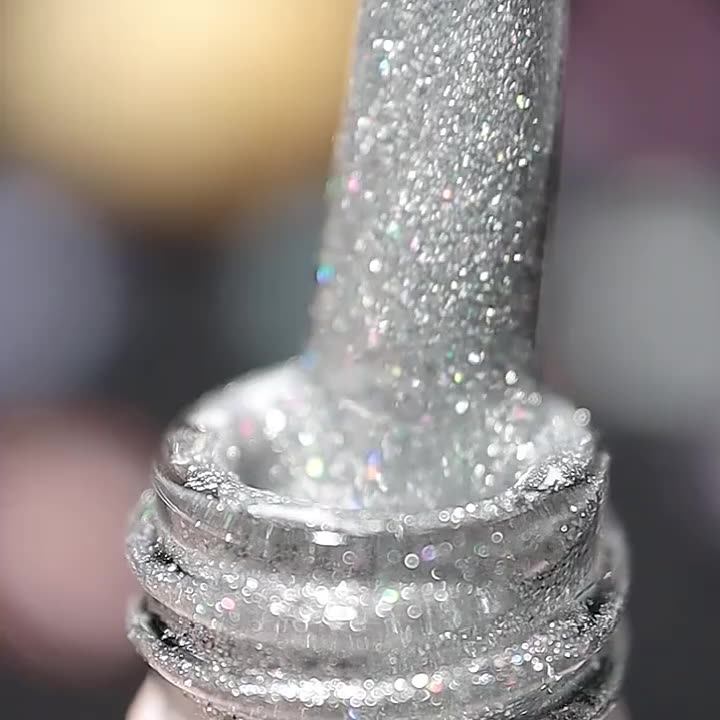New Disco Oem Nail Art 12 Colors Laser Tiny Diamond Reflective Glitter