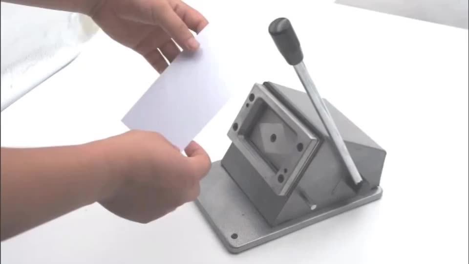 Sgc003 Steel Body Manual Pvc Card Cutter Business Card Cutter Manual