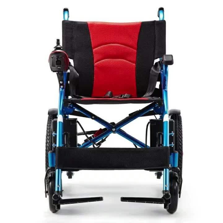 Electric Poly Motor Weight Transport Chair Wheelchair With Invacare