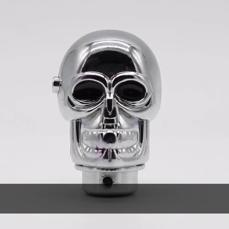 Electroplated Sliver Plastic Auto Gear Shift Knob,Led Light Shift Knob