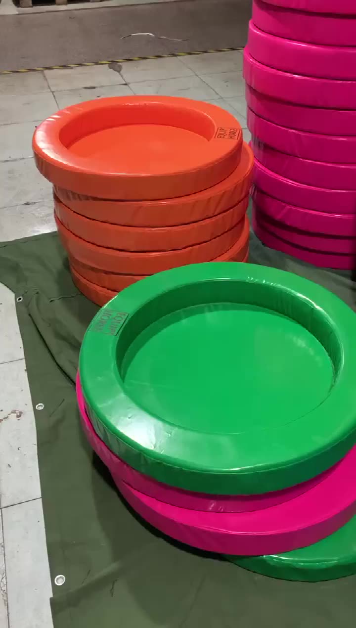 Water Mat Jumping Training Pvc And Sponge Water Tray Soft Poles
