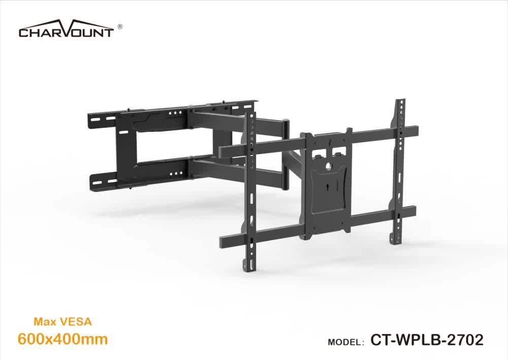 Super Long Tv Mount 180 Degrees Swivel Wall Mount Full Motion Max Vesa