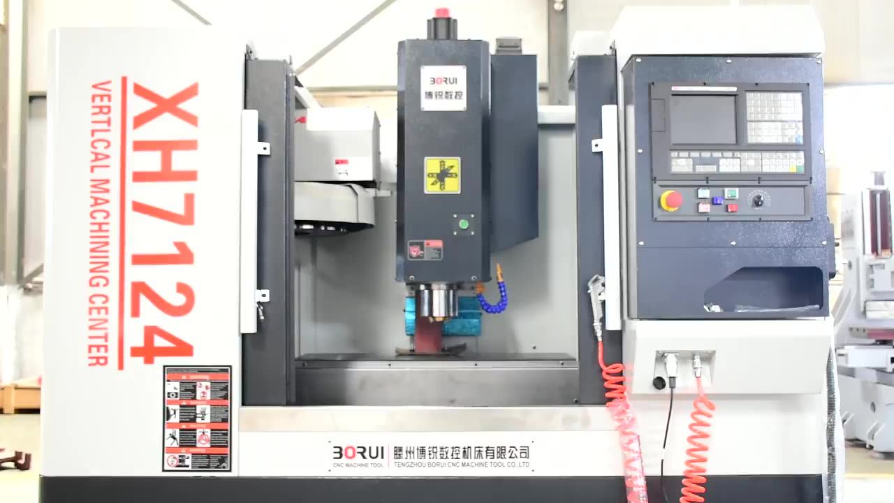 Xk7124 Siemens Gsk Knd Fanuc System Vertical Cnc Milling Machine