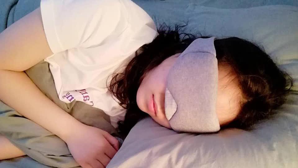 Custom High Quality Luxury Portable Sleep Mask Memory Foam 3d Large Eye Cavities Eye Mask Buy