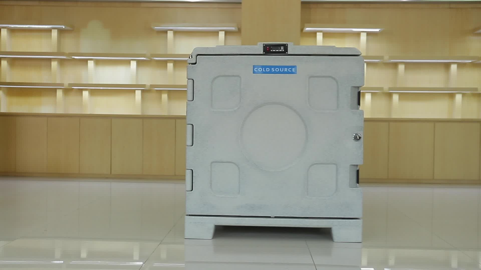 Mobile Refrigerator Mobile Ice Cooler Box Deep Freezer Frozen Food