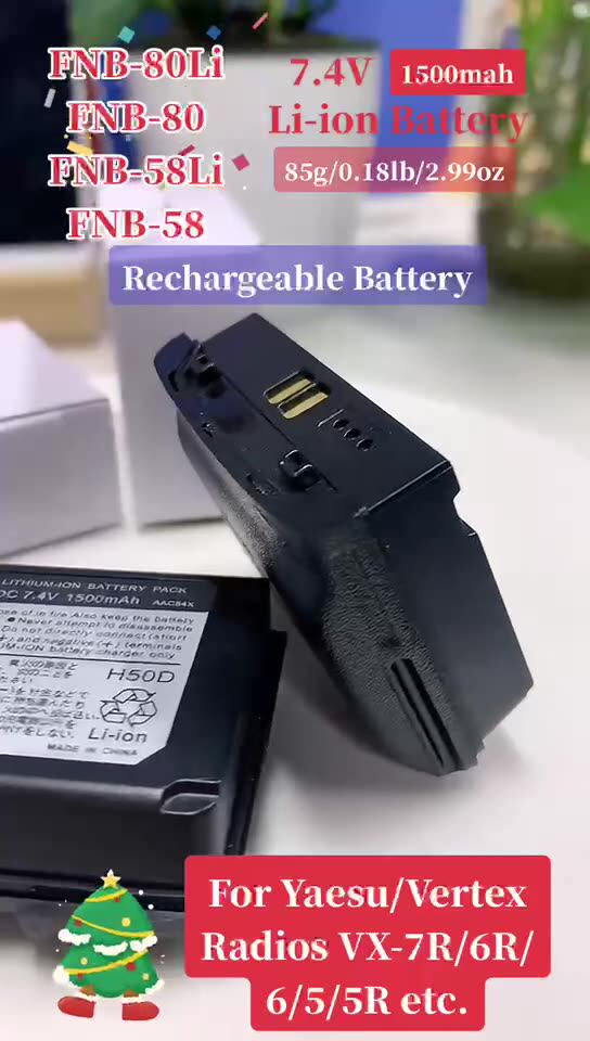 Ersatzakku Für Yaesu/Vertex Funkgeräte – 7,2 V, 1500 MAh, Kompatibel Mit VX-410, VX-420, VX-160, VX-168 & Mehr