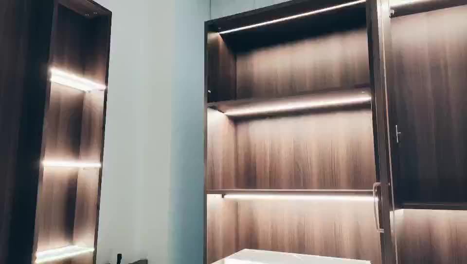 Led Under Light 45 Dergee Angle Recessed Bar Light Aluminium