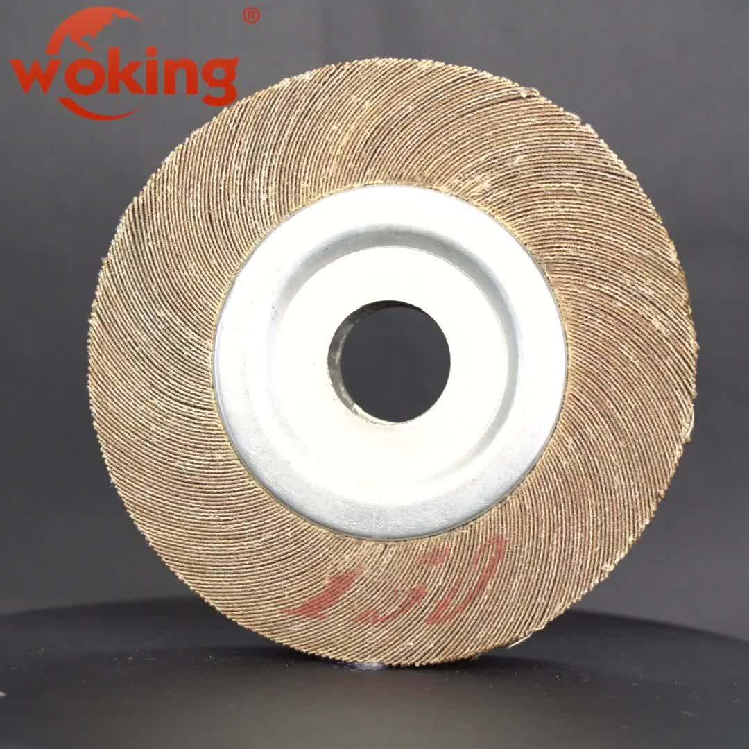 China Manufacturer Hot Seller Indian Flap Wheel With Wooden Hole For