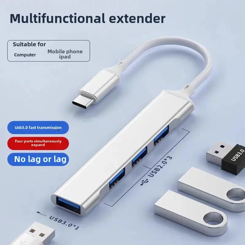 Wholesale type-cUSB docking station type-c to usbhub splitter notebook connection mouse keyboard U disk