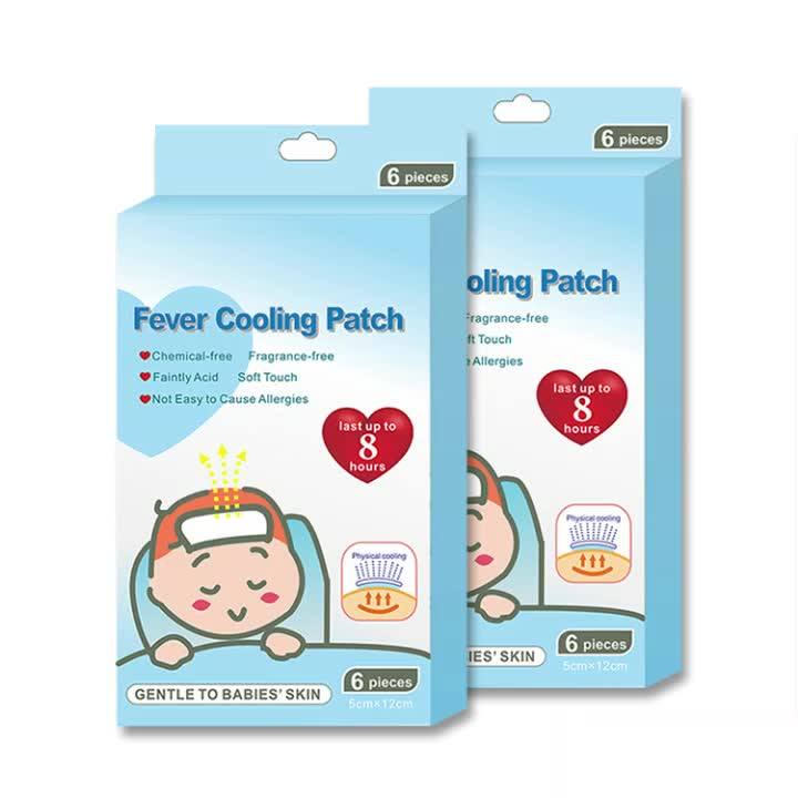 Patented Products Fever Pain Relief Reducing Cooling Patch Fever