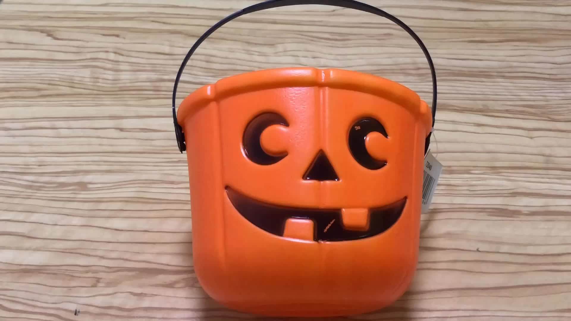 Halloween Pumpkin Bucket/ Candy Bucket Buy Pumpkin Bucket,Halloween