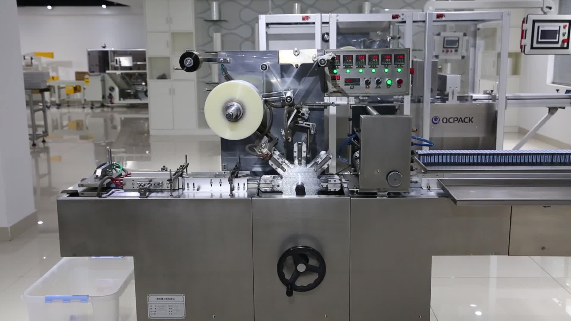 Automated 3d Packing Machine/cellophane Wrapping Machine/paper Box