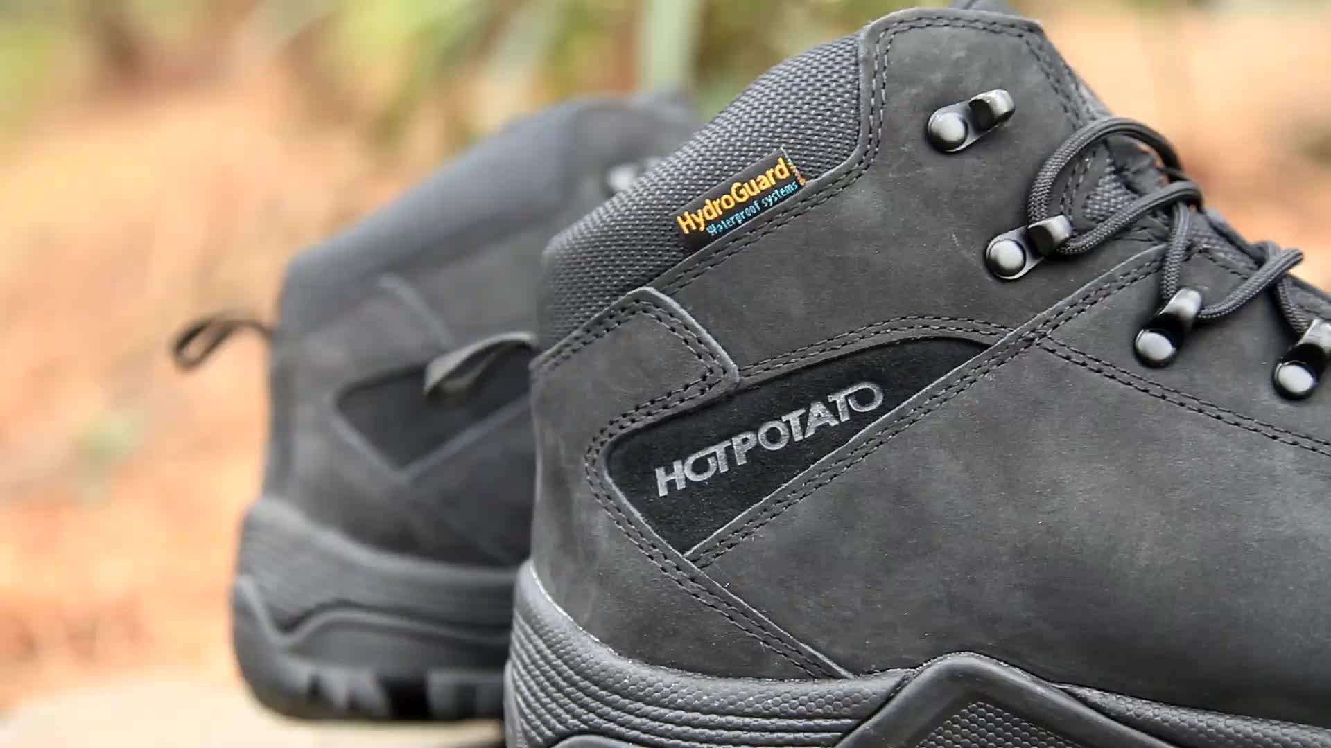 Waterproof Nubuck Leather Outdoor Hiking Boots Men Buy Hotpotato Men's Kingtex Wp Genuine