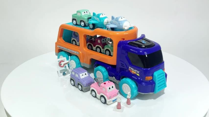 2023 Truck Toys for Kids Fun Transporter with Lights - Main Image