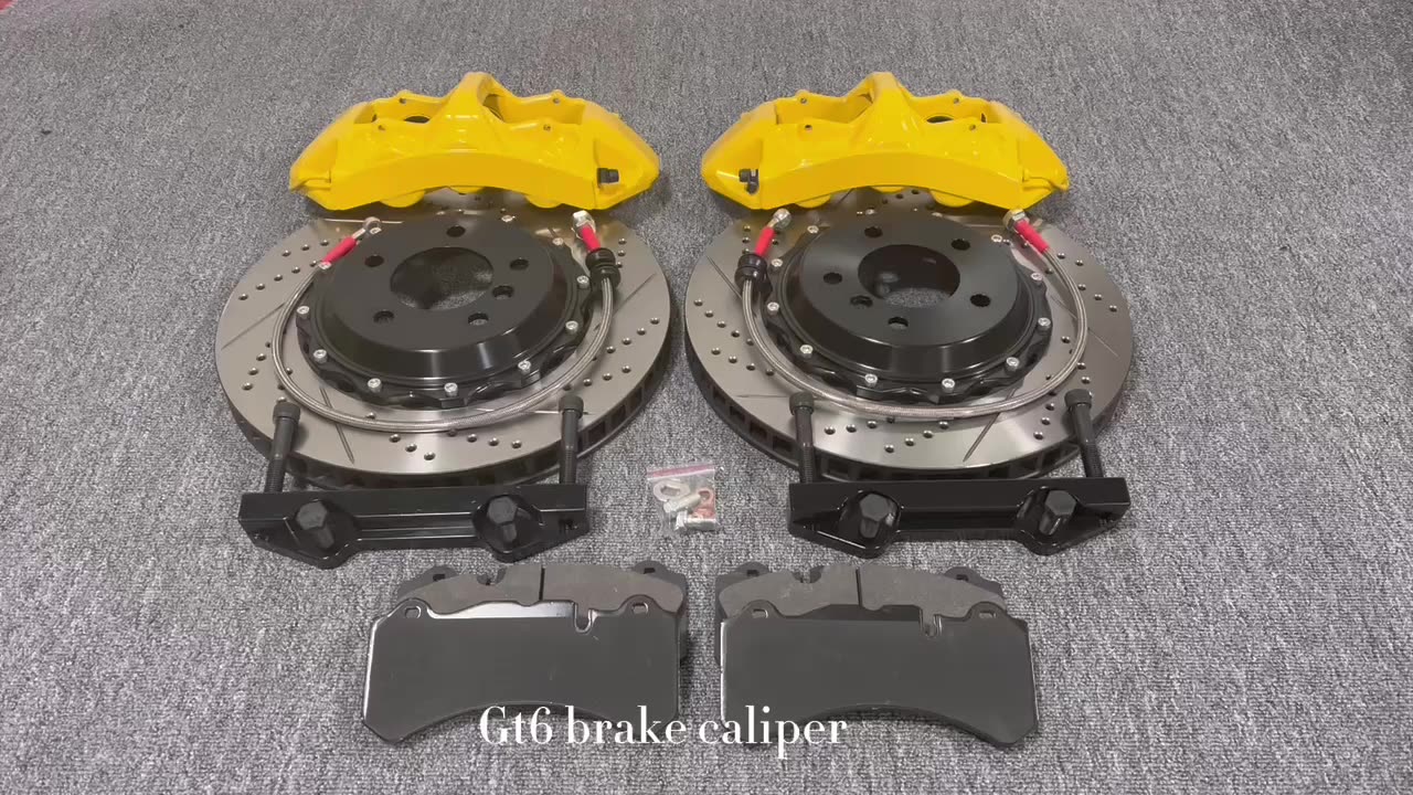 Big Caliper Brake Gt6 6 Pot Replace For Brembo For Infiniti Qx50 Qx60