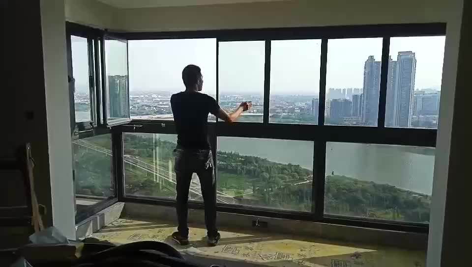 Household Multi Function Malaysia Aluminum Sliding Folding Balcony