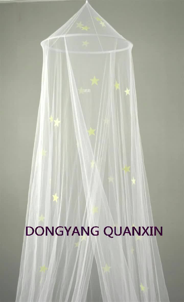Glow In The Dark Stars Mosquito Net Canopy,100 Poly Bed Canopy Buy
