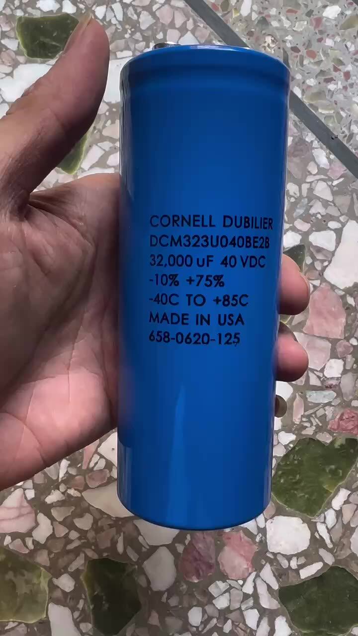 CORNELL DUBILIER SLPX123M063E9P3 Electrolytic Capacitor Snap-In 63V 12000µF - Foto 8