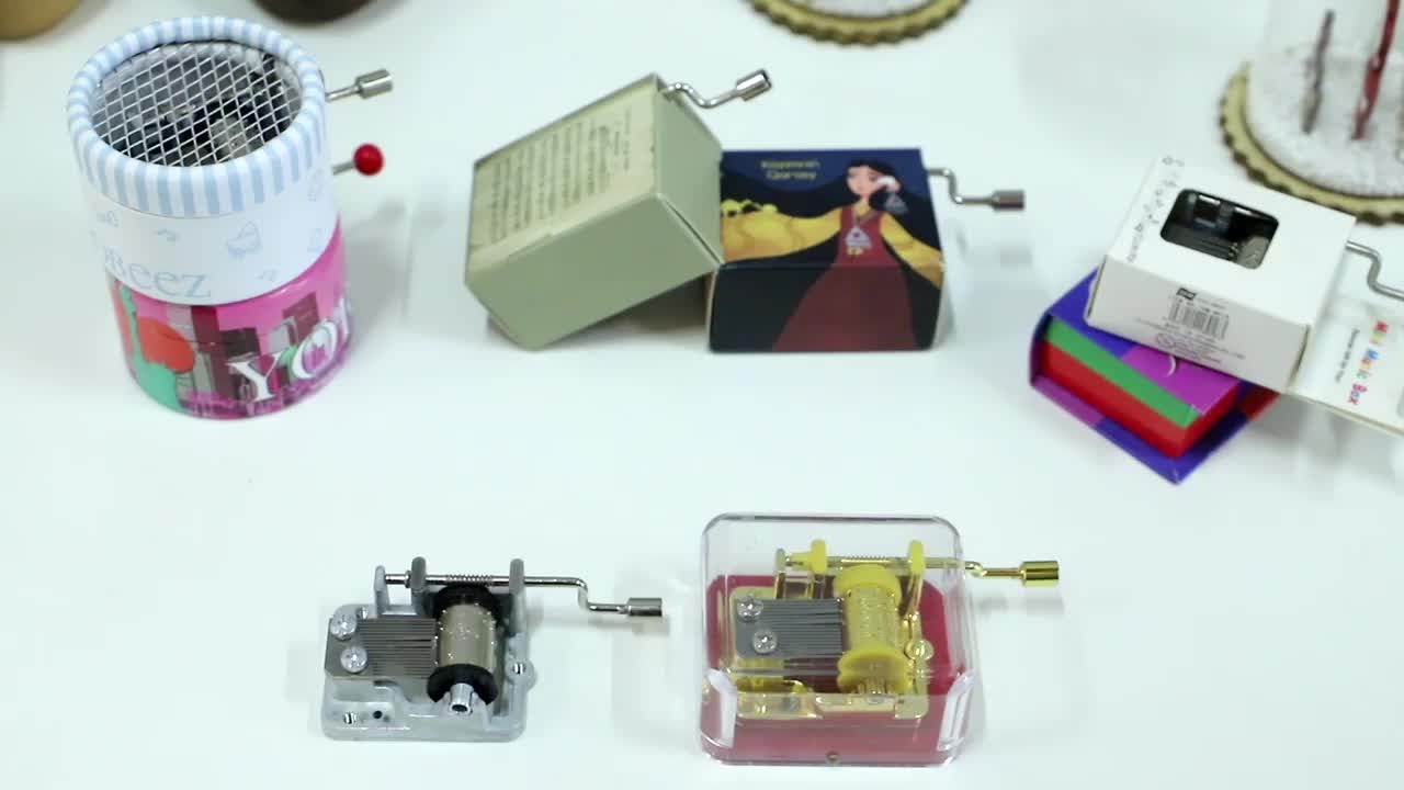 Custom Melody Hand Crank Music Box Movements For Crafts Buy Custom