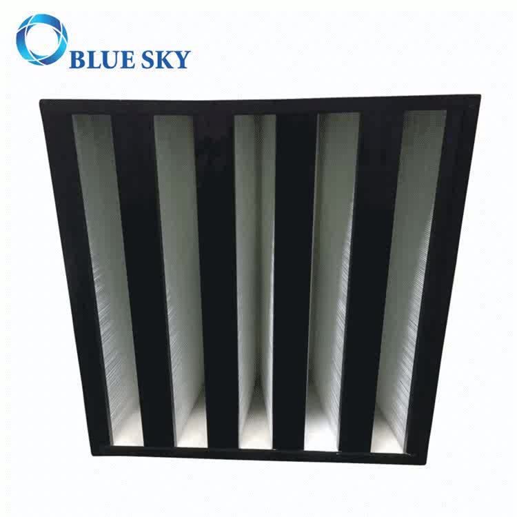 High Efficiency Vbank Shape Hvac System Hepa Air Filter Buy Hvac