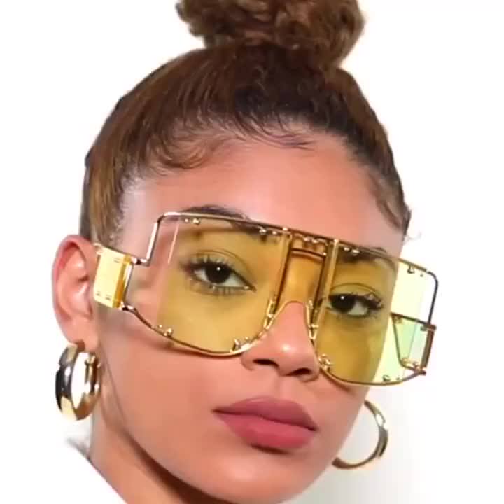 Guvivi 2019 Steampunk Fashion Sunglasses Vendor Sunglasses Luxury Brand